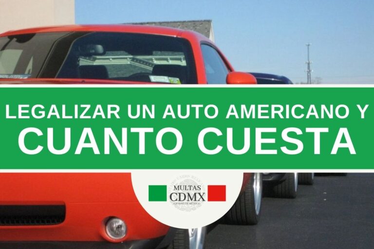 Cuánto Cuesta Legalizar Un Auto Americano Pasos A Seguir